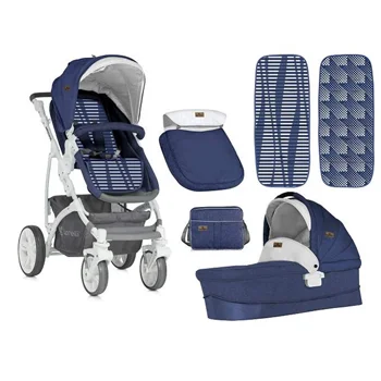 Lorelli kolica za bebe Arizona + Pram body+ Bag Blue 2018 Lorelli kolica za bebe Arizona + Pram body+ Bag Blue 2018
